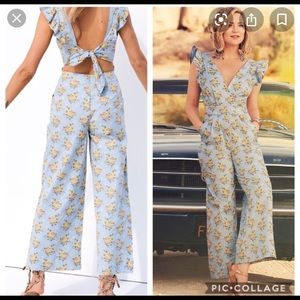 Blue jumpsuit by Happy Nature